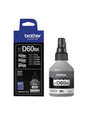 Tinta D60BK Original Impresoras Brother T4000DW T220 T310 T420W 2