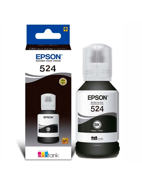Tinta 524 Original Impresoras Epson Ecotank L6490 L15150 L15160