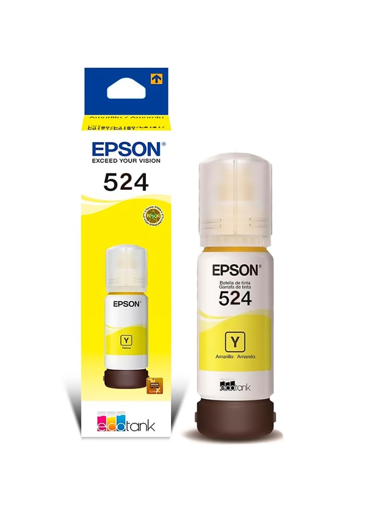 Tinta 524 Original Impresoras Epson Ecotank L6490 L15150 L15160