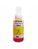 Tinta Epson 664 color Yellow Para Impresoras series L110 L120 L200 L300 L375 L380 L395 L455 L475 L555 L575 L1300