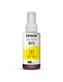 Tinta Epson 673 color Yellow Para Impresoras series  Ecotank L800 L805 L810 L850 L1800