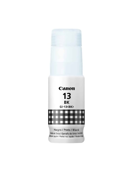 Tinta Canon GI13 Negra Para Impresoras Canon Pixma G510 G610