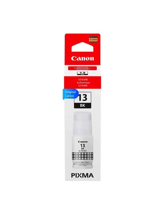 Tinta Canon GI13 Negra Para Impresoras Canon Pixma G510 G610