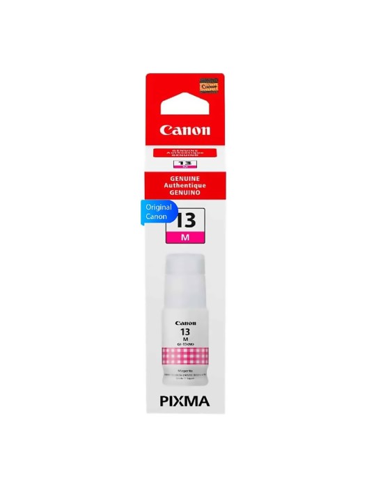 Tinta Canon GI13 Magenta Para Impresoras Canon Pixma G510 G610
