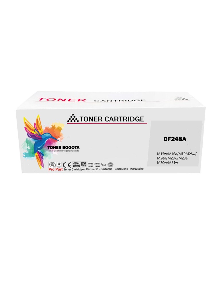Tóner CF248A compatible impresoras HP LaserJet Pro M15 M16 MFP M28 M29