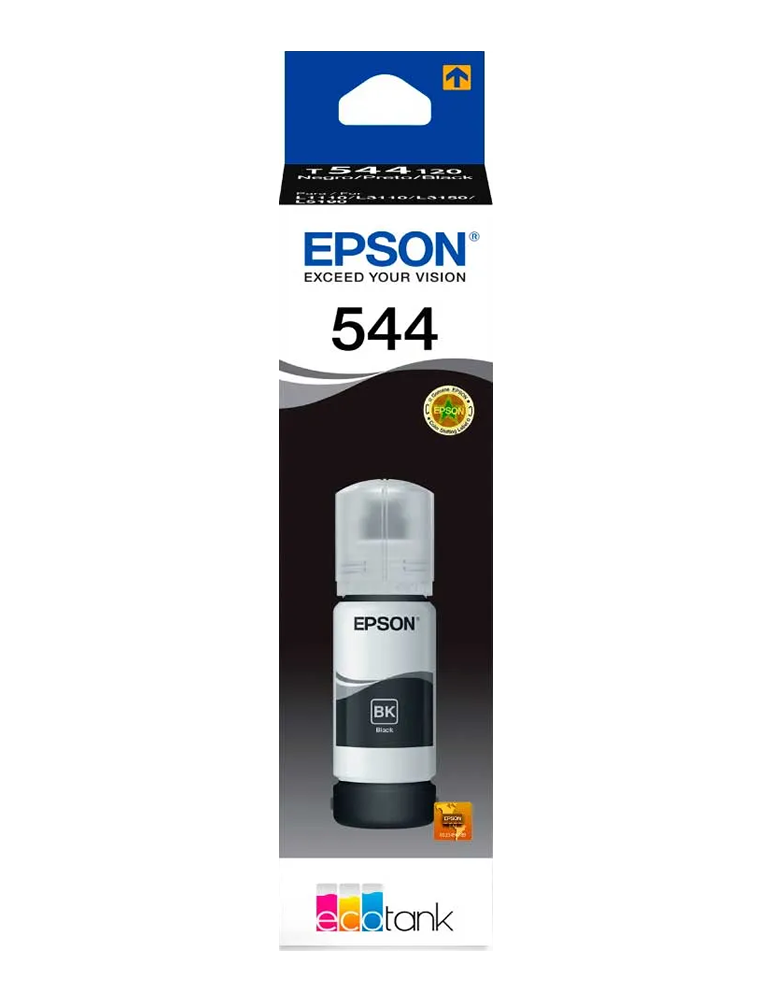 Tinta 544 Original Impresoras Epson EcoTank L1110 L1210 L1250 L3110