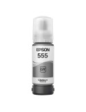 Tinta Epson 555 color Gris Para Impresoras Epson Multifuncional Ecotank L8160 L8180
