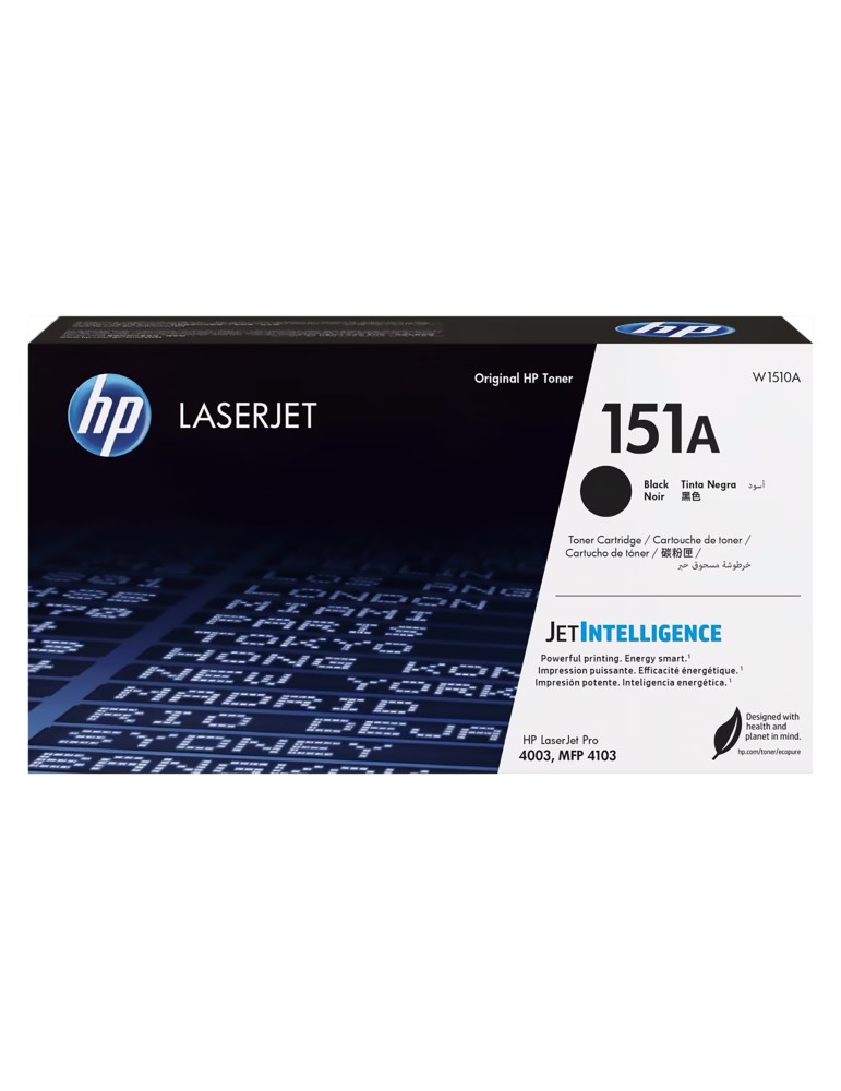Tóner HP W1510A Original impresoras HP LaserJet Pro 4003 4103 4103FDW