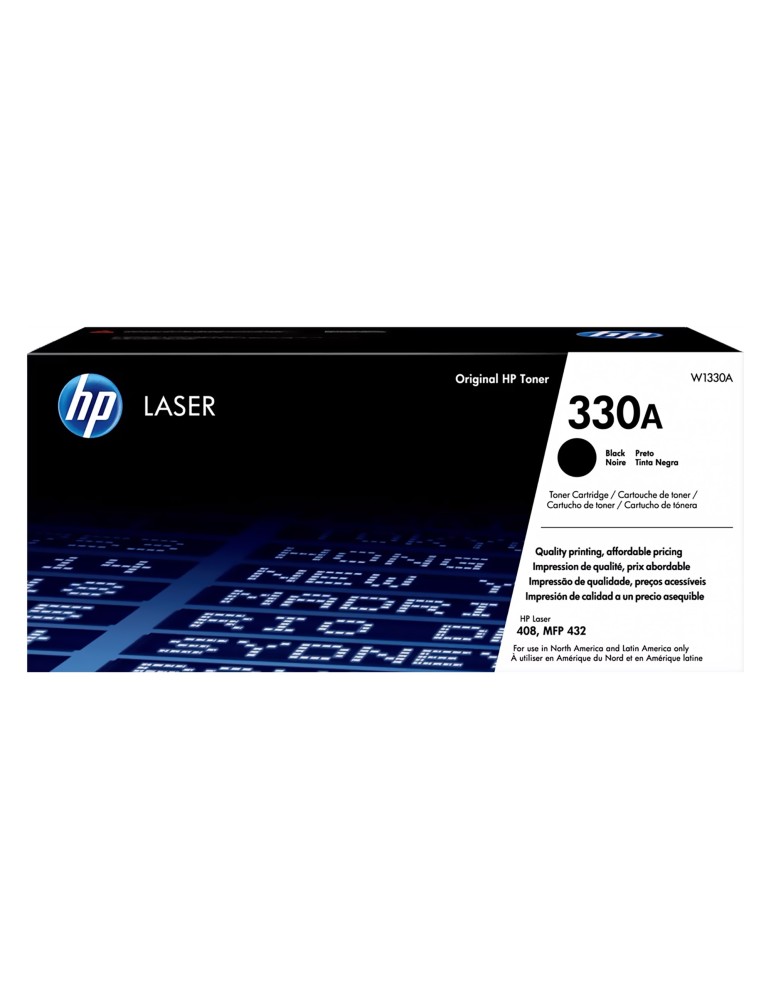 Tóner HP 330A Original impresoras Laser 408 MFP 432 432FDN