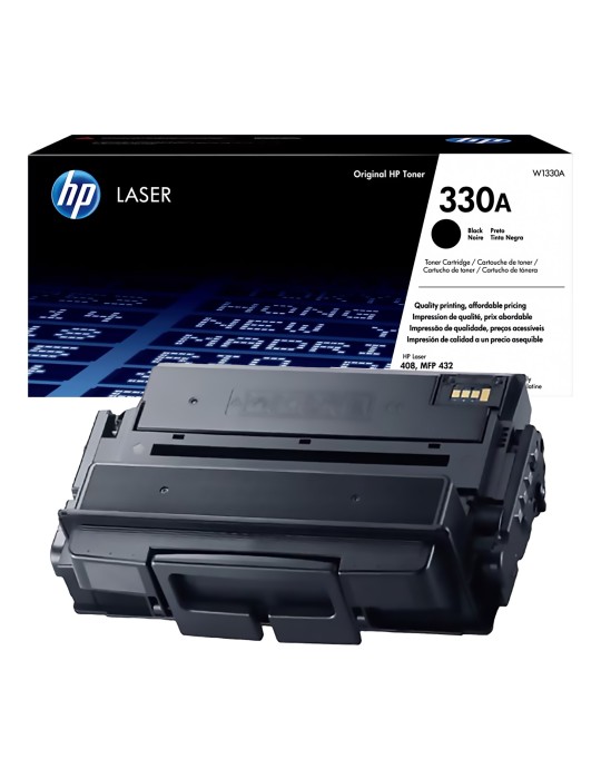 Tóner HP 330A Original impresoras Laser 408 MFP 432 432FDN
