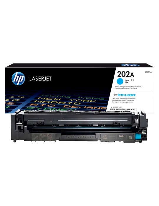 Tóner HP CF501A Original impresoras color LaserJet Pro M254 M280 M281