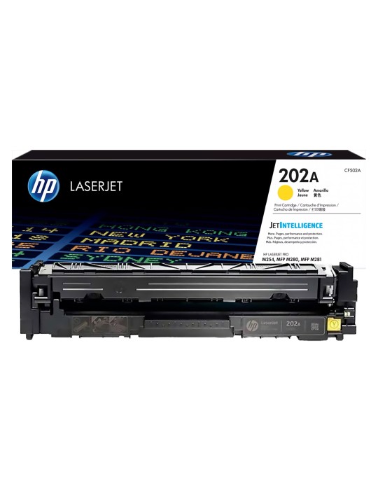 Tóner HP CF502A Original impresoras color LaserJet Pro M254 M280 M281