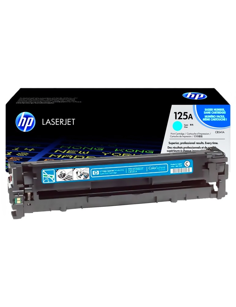 Tóner HP CB541A Original impresoras LaserJet CP1215 CM1312 CP1515 CP1518