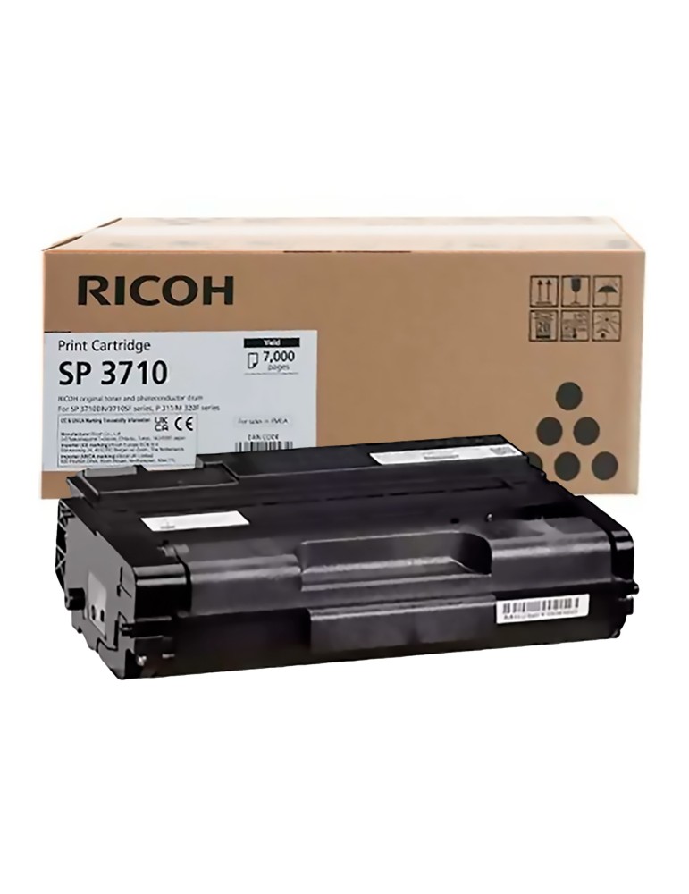 Tóner Ricoh 3710 Original Impresoras Ricoh SP 3710 M 320F
