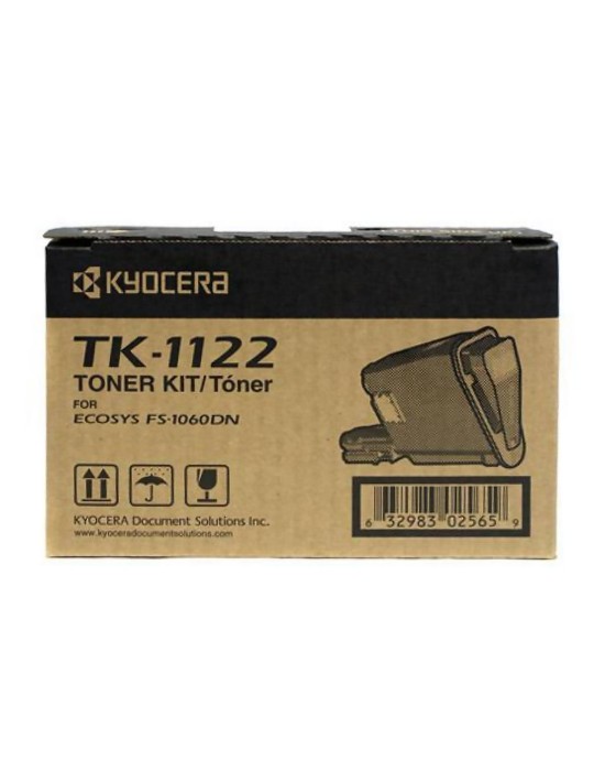 Tóner Original Kyocera 1122 negro para impresoras Kyocera FS-1025MFP FS-1060dn FS-1125MFP