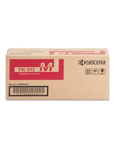 Tóner Original Kyocera 592 Magenta para impresoras Kyocera FS-C2026MFP FS-C2126MFP FSC2526MFP FS-C2626MFP FS-C5250dn FS-M6026