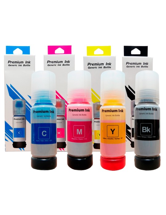 Tintas T544 Genéricas Impresoras Epson L3150 L3210 L3250 L3251