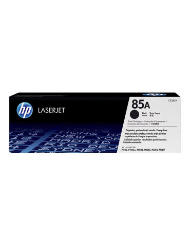 Tóner Original 85A Color negro para impresoras  HP LaserJet Pro P1100 P1101 P1102 P1102W M1130 M1132 M1210 M1212 M1214 M1217