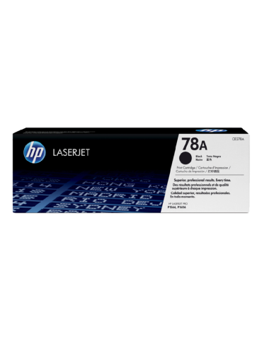 Tóner Original 78A Color negro para impresoras  HP LaserJet Pro M1536 M1537 M1538 M1539 P1566 P1606