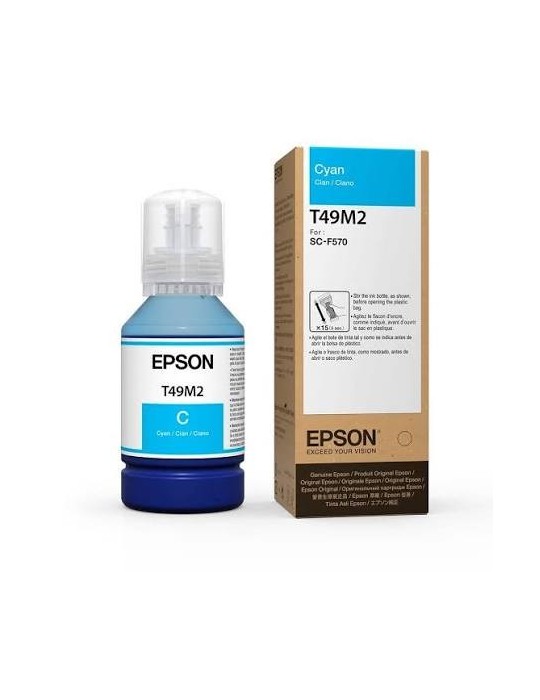 Tinta Epson T49M220 azul impresoras Sure Color F 170 F 570 F 571