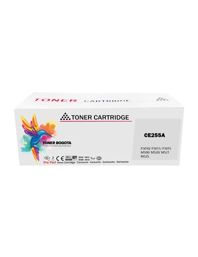 Tóner Genérico 55A impresoras HP LaserJet 500 P3015 Pro M521 M525