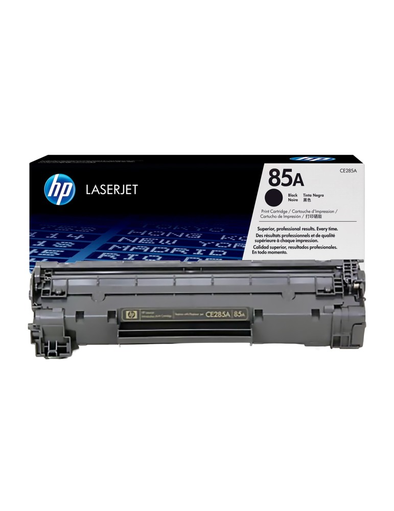 Tóner Original 85A Color negro para impresoras  HP LaserJet Pro P1100 P1101 P1102 P1102W M1130 M1132 M1210 M1212 M1214 M1217