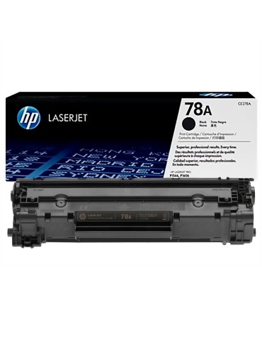 Tóner Original 78A Color negro para impresoras  HP LaserJet Pro M1536 M1537 M1538 M1539 P1566 P1606 2