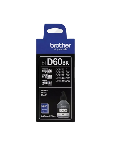 Tinta D60BK Original Impresoras Brother T4000DW T220 T310 T420W